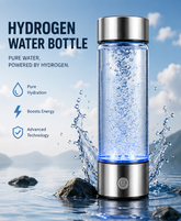 AktivPeak hydrogen water bottle, front view