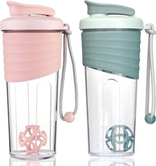 Shaker Bottle for Protein Mixes，24 Oz，Protein Shaker Bottles with Whisk Ball, Mixer Bottle, Protein Bottle,Portable Pre Workout Whey Protein Drink Shaker Cup，Forest Green