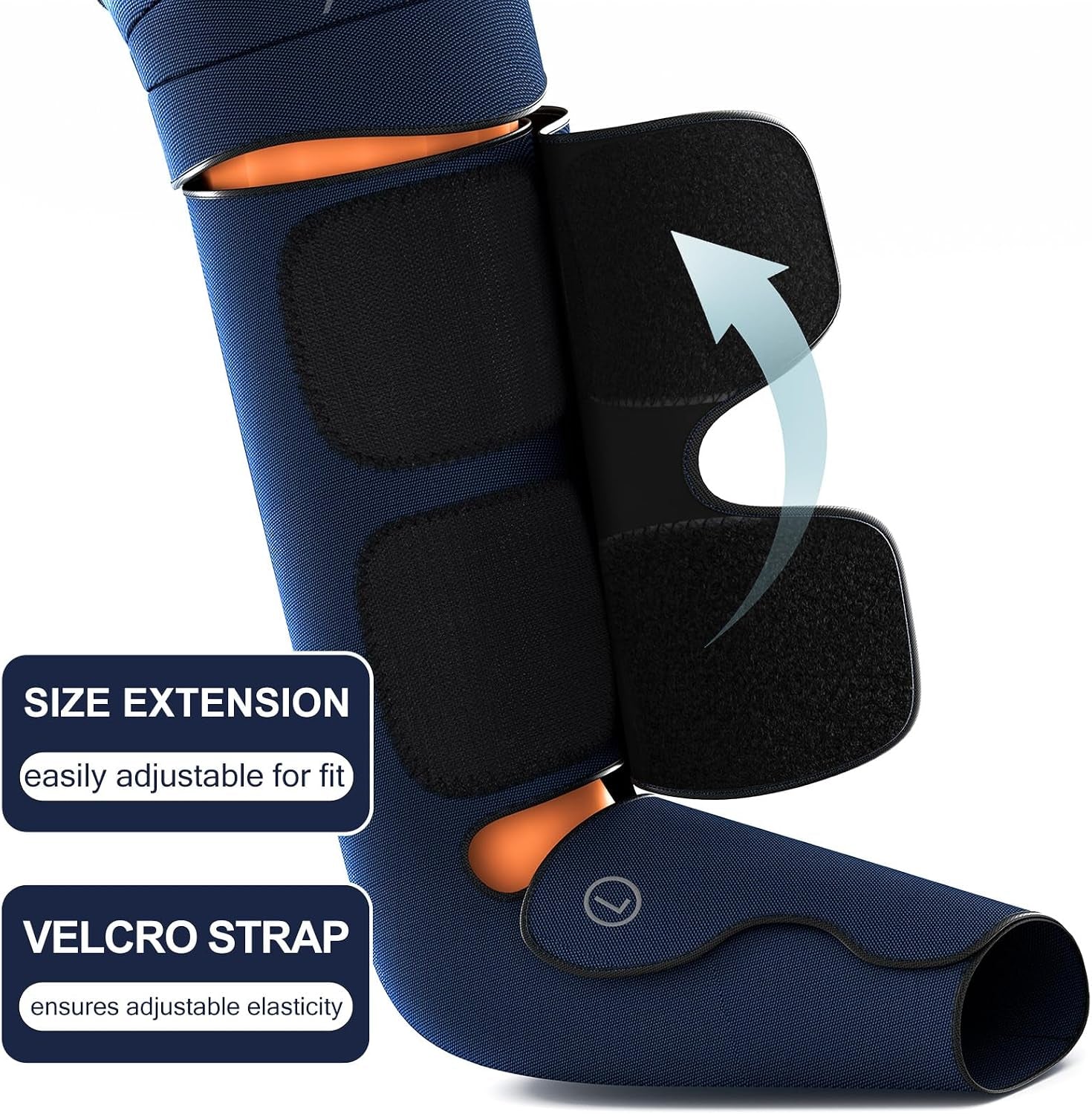 Air Compression Leg Massager with Heat for Foot, Calf, Knee & Thigh - Gifts for Christmas, Mother'S Day, Father'S Day - Leg Massage Boots for Women & Men - Relieves Muscle Tension and Pain