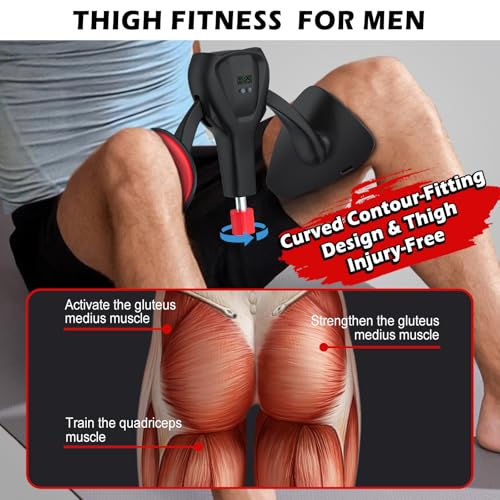 Hip and glute training position with the device