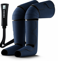 Air Compression Leg Massager — Heat, Foot to Thigh