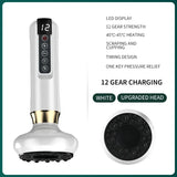 Smart Body Massage Suction Vacuum Cupping Device 6/12 Levels anti Cellulite Heating Cans Back Guasha Scarping Chinese Meridian