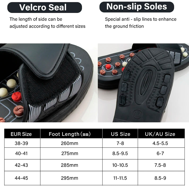 Acupressure foot massage sandals, additional product view