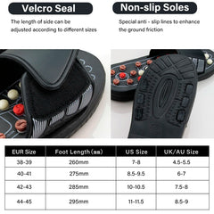Acupressure foot massage sandals, additional product view