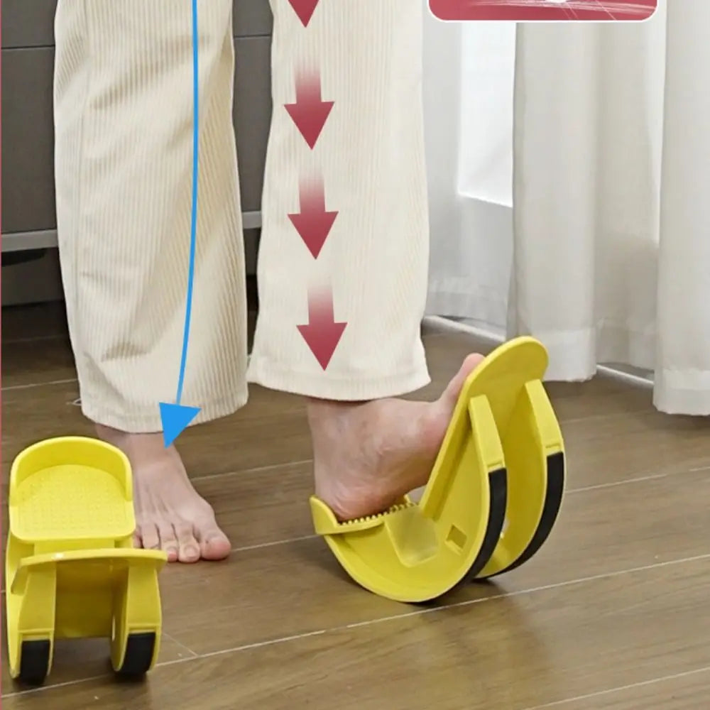 Non-slip textured surface of the stretch board