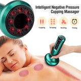 Smart Body Massage Suction Vacuum Cupping Device 6/12 Levels anti Cellulite Heating Cans Back Guasha Scarping Chinese Meridian