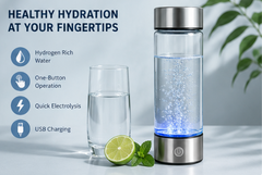 Hydrogen Water Bottle — Rechargeable Infuser Flask